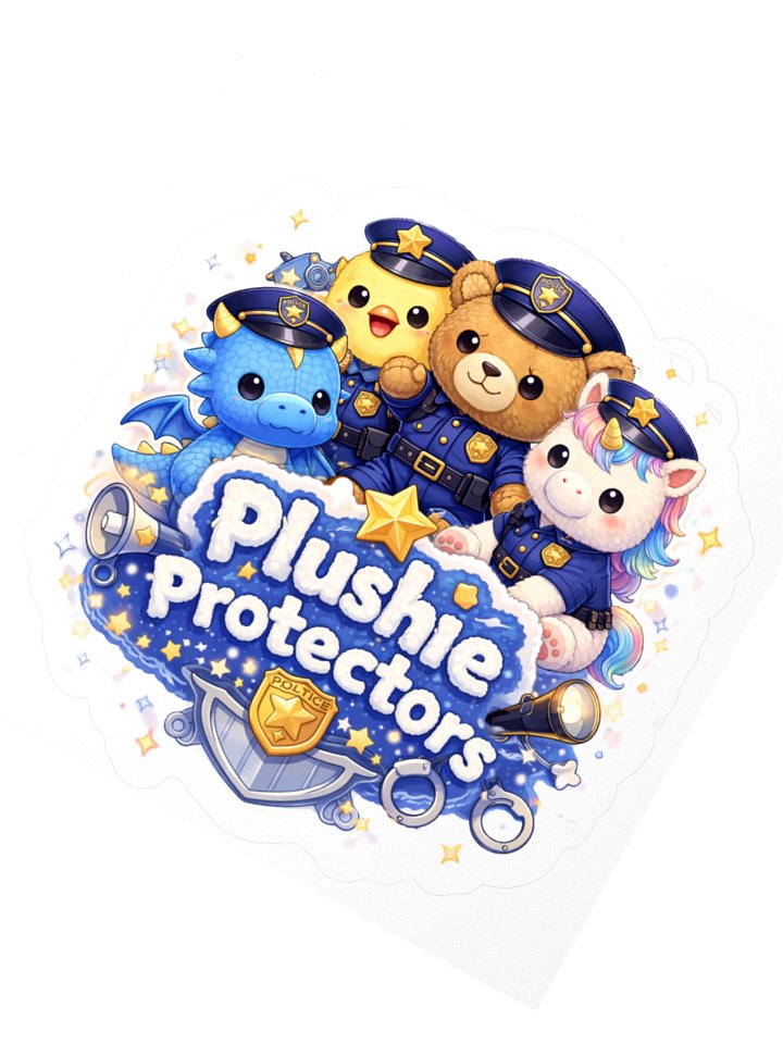 Plushie Protectors Kiss Cut Sticker product image (3)