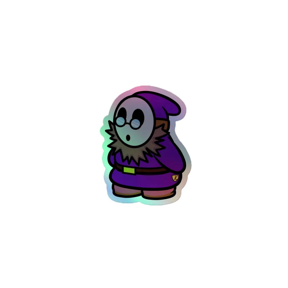 Shy Cabby Holo Sticker product image (1)
