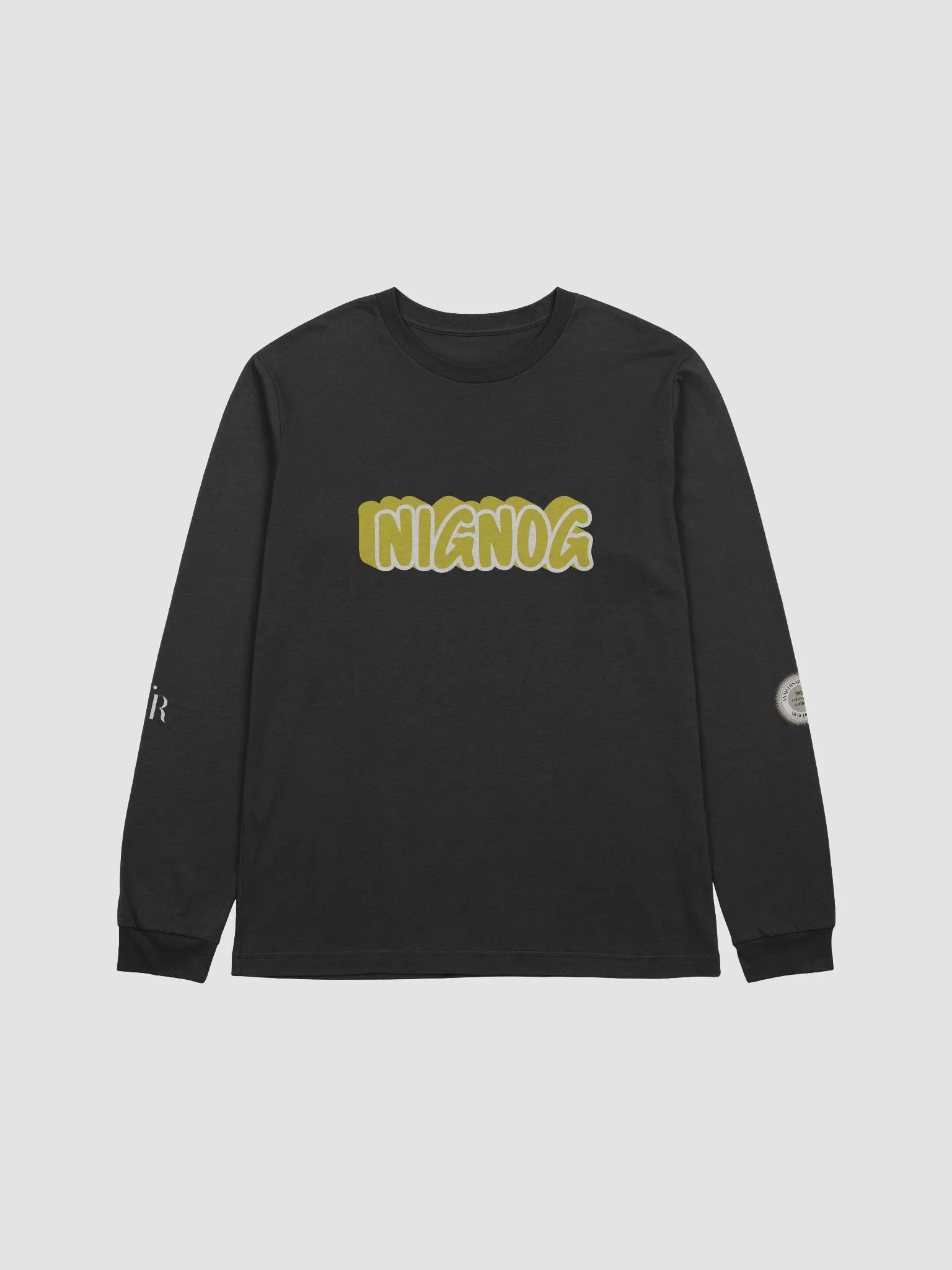 YELLOW NigNog Long Tee product image (1)