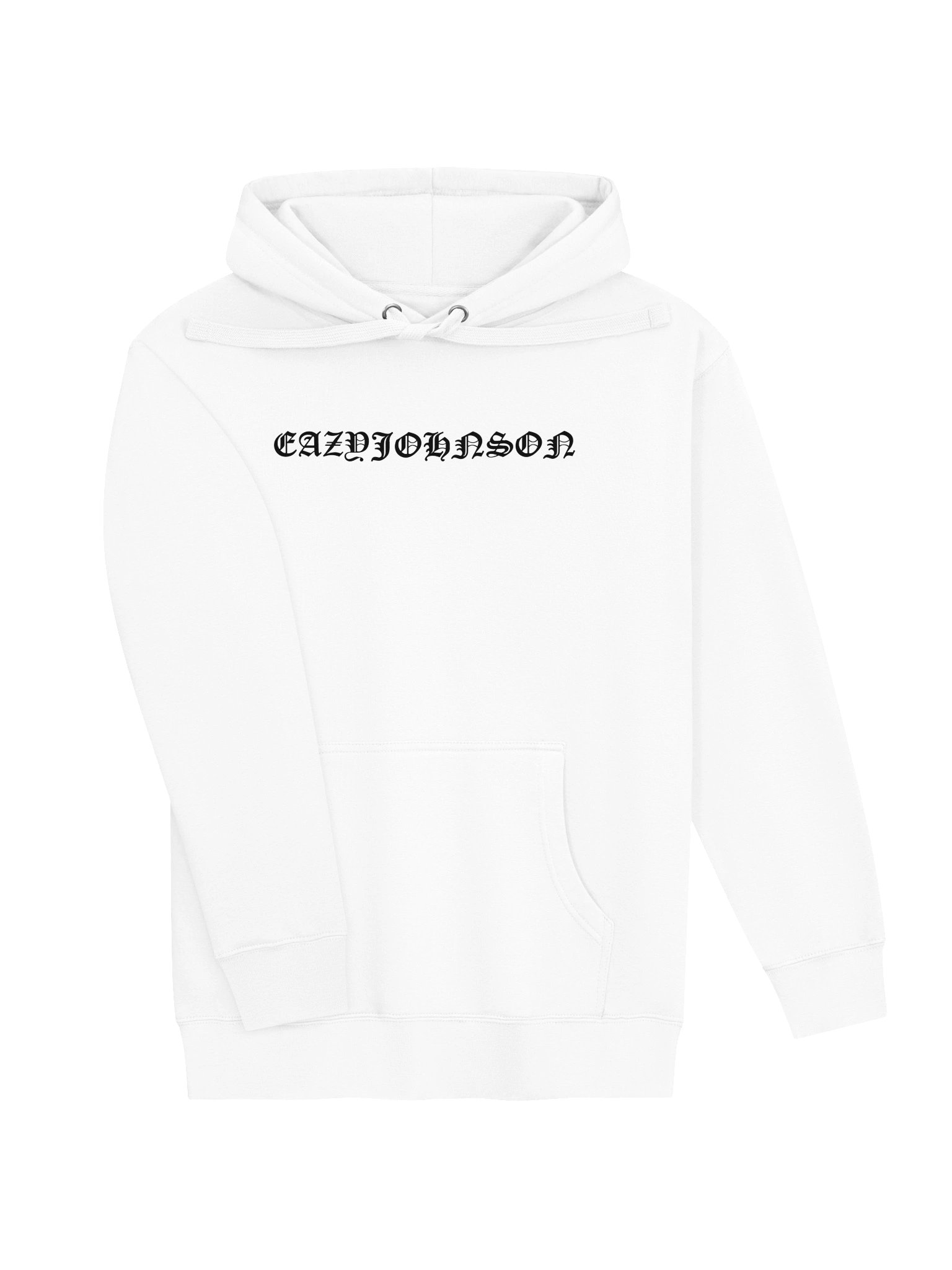 Hoodie with quote WHITE product image (3)