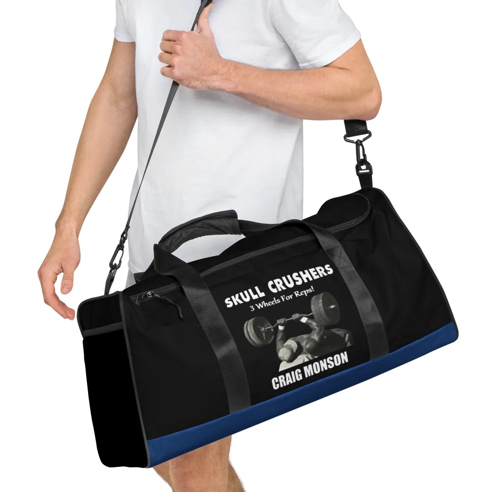 Craig Monson Three Wheels For Reps! Duffle Bag product image (10)