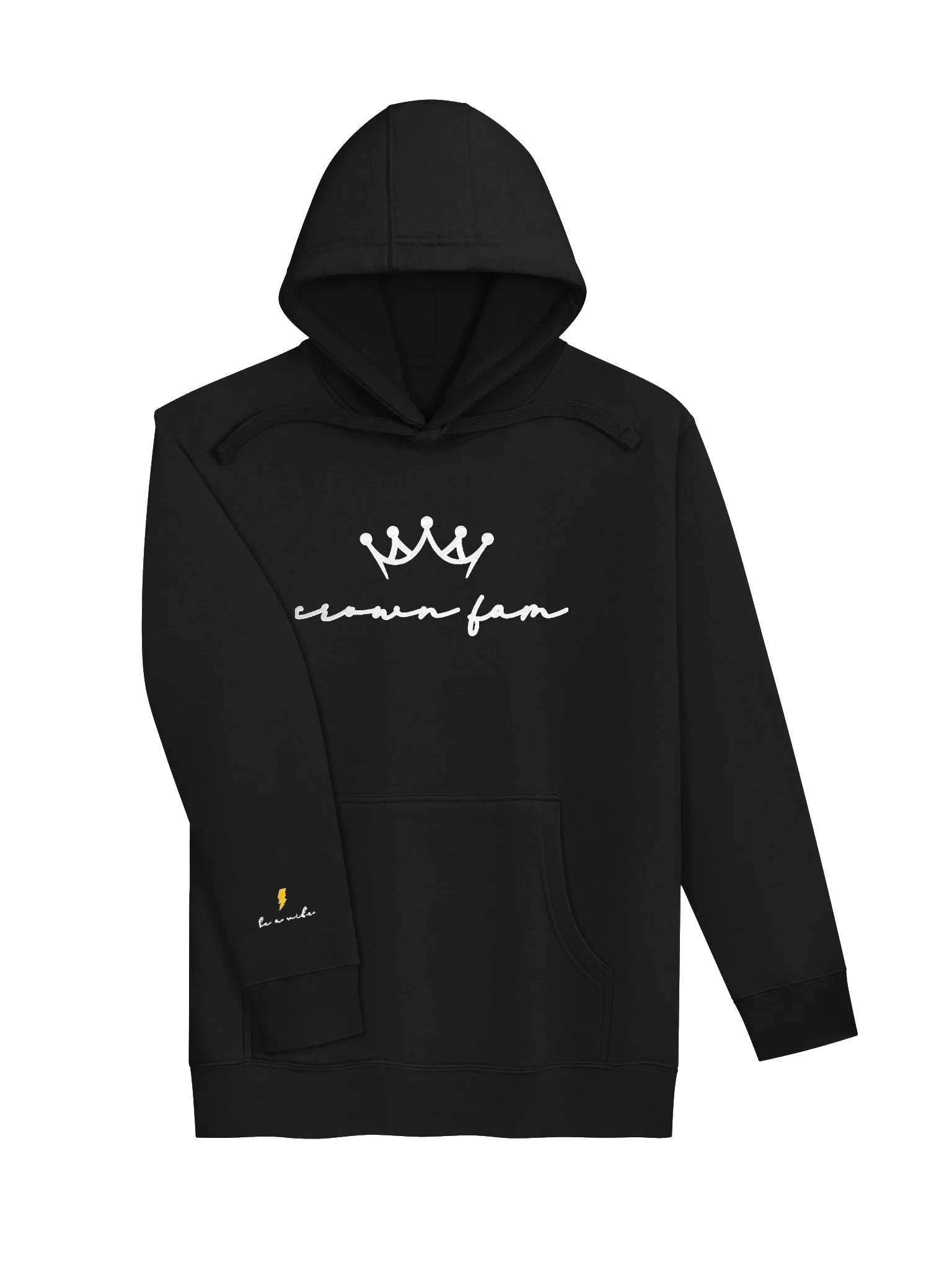 Original Crown Fam Unisex Hoodie (White Logo) product image (3)