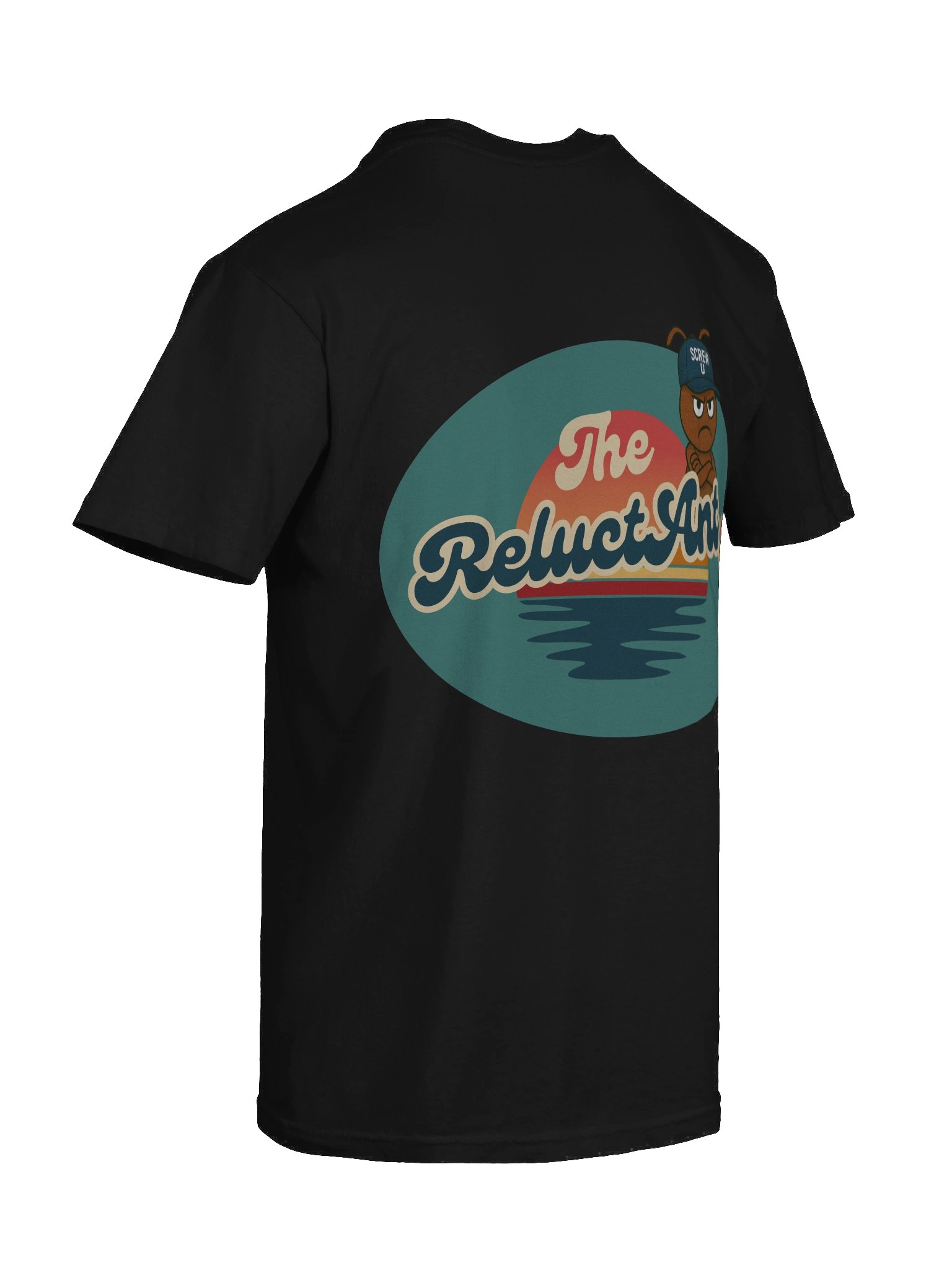 Screw U T-Shirt by The ReluctAntz – Black product image (10)
