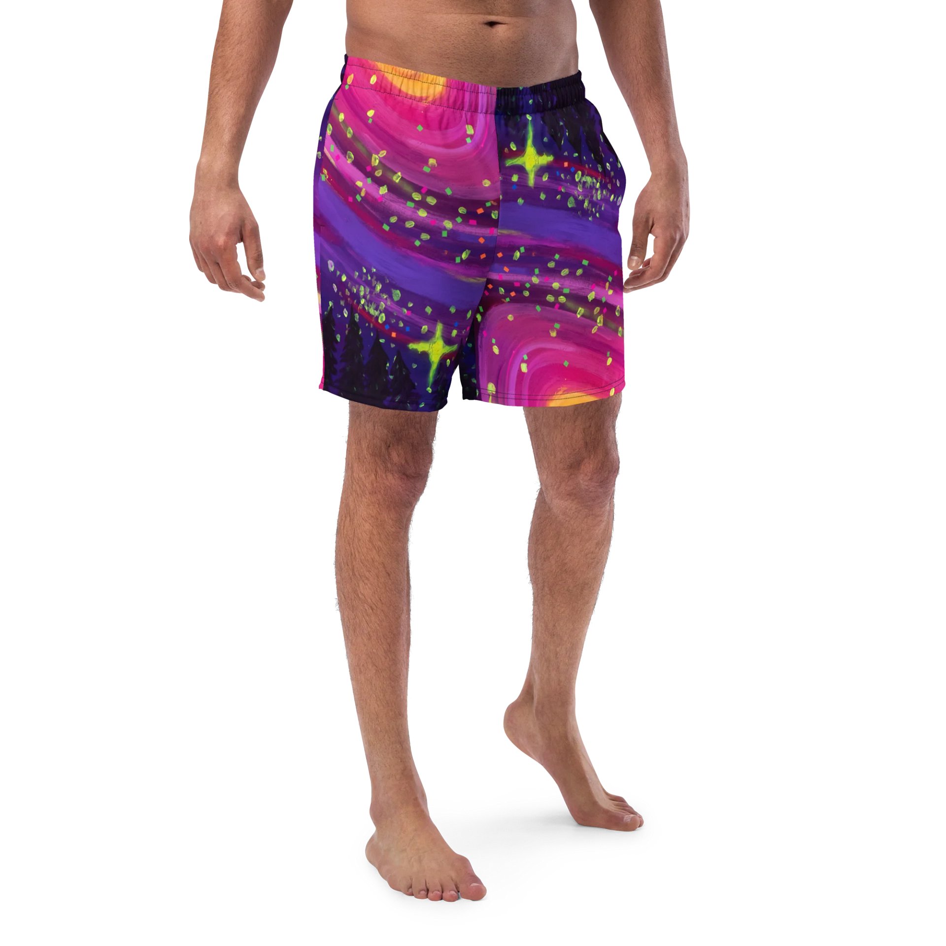 Purple Galaxy Trunks product image (1)