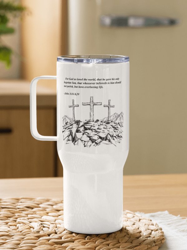 Stainless Steel Travel Mug-John3:16-B product image (3)