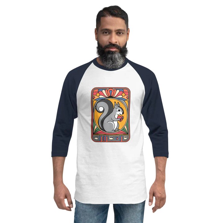 Love Struck Squirrel Raglan Tee product image (2)