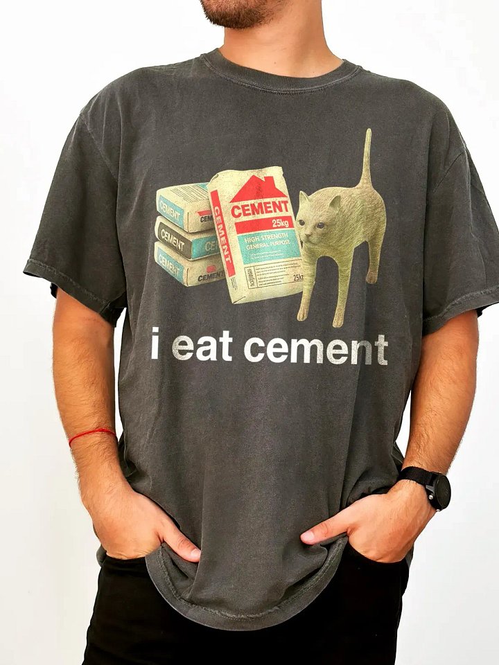 I Eat Cement Shirt product image (1)