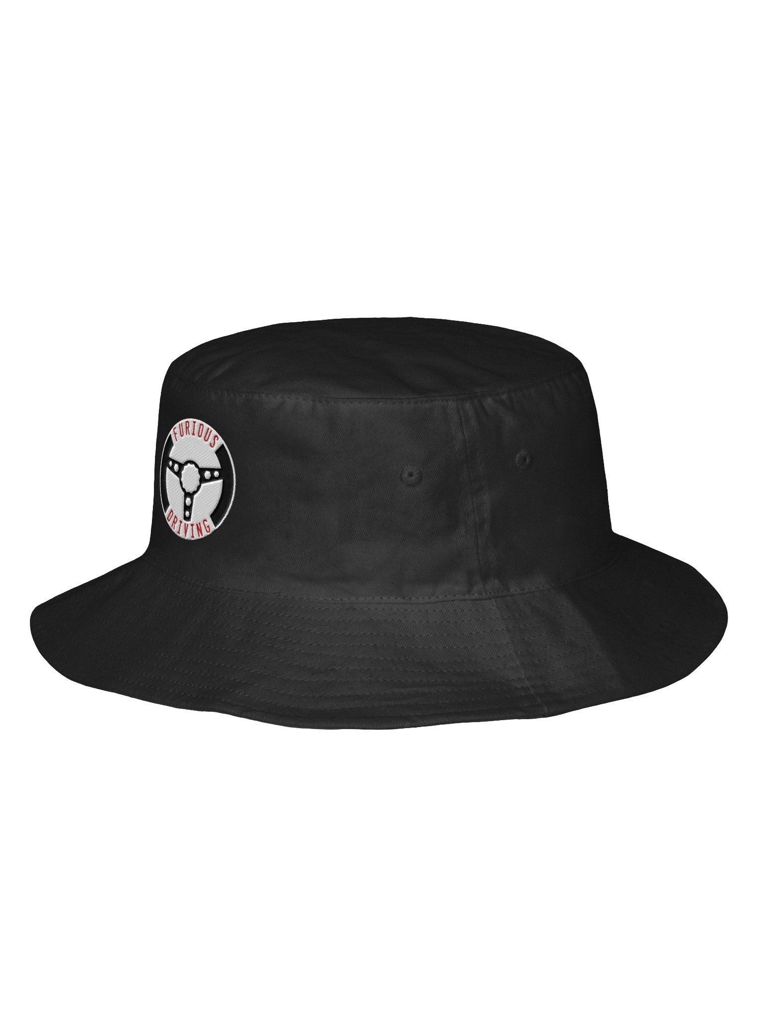 Furious Driving round logo bucket hat (grey) product image (17)
