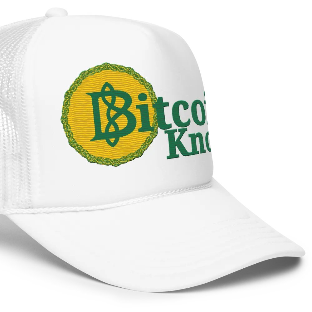 BITCOIN Knots White Hat product image (3)
