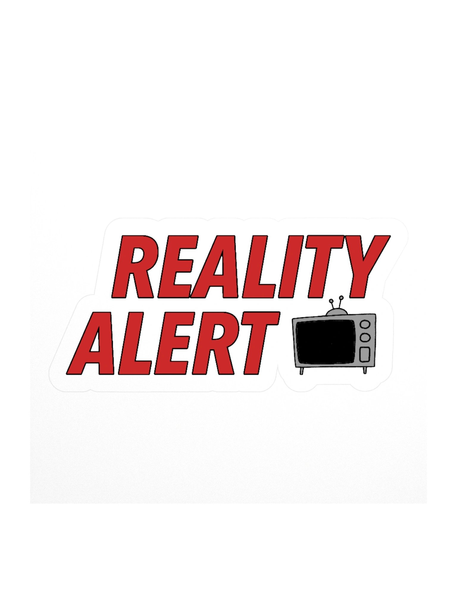 Reality Alert Stickers product image (1)