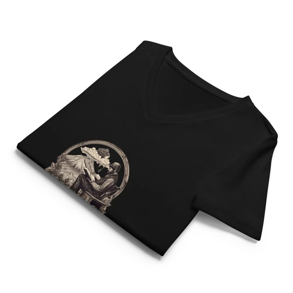 Explorer's Journal Women's V-Neck Tee product image (8)