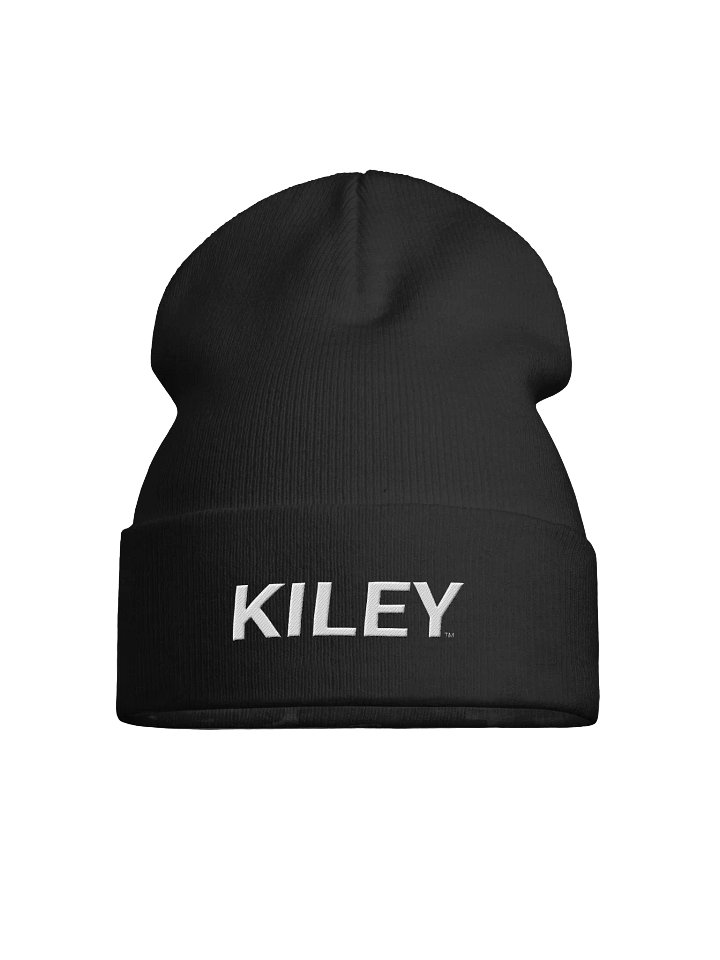 Abstract Monochrome Knit Beanie product image (1)