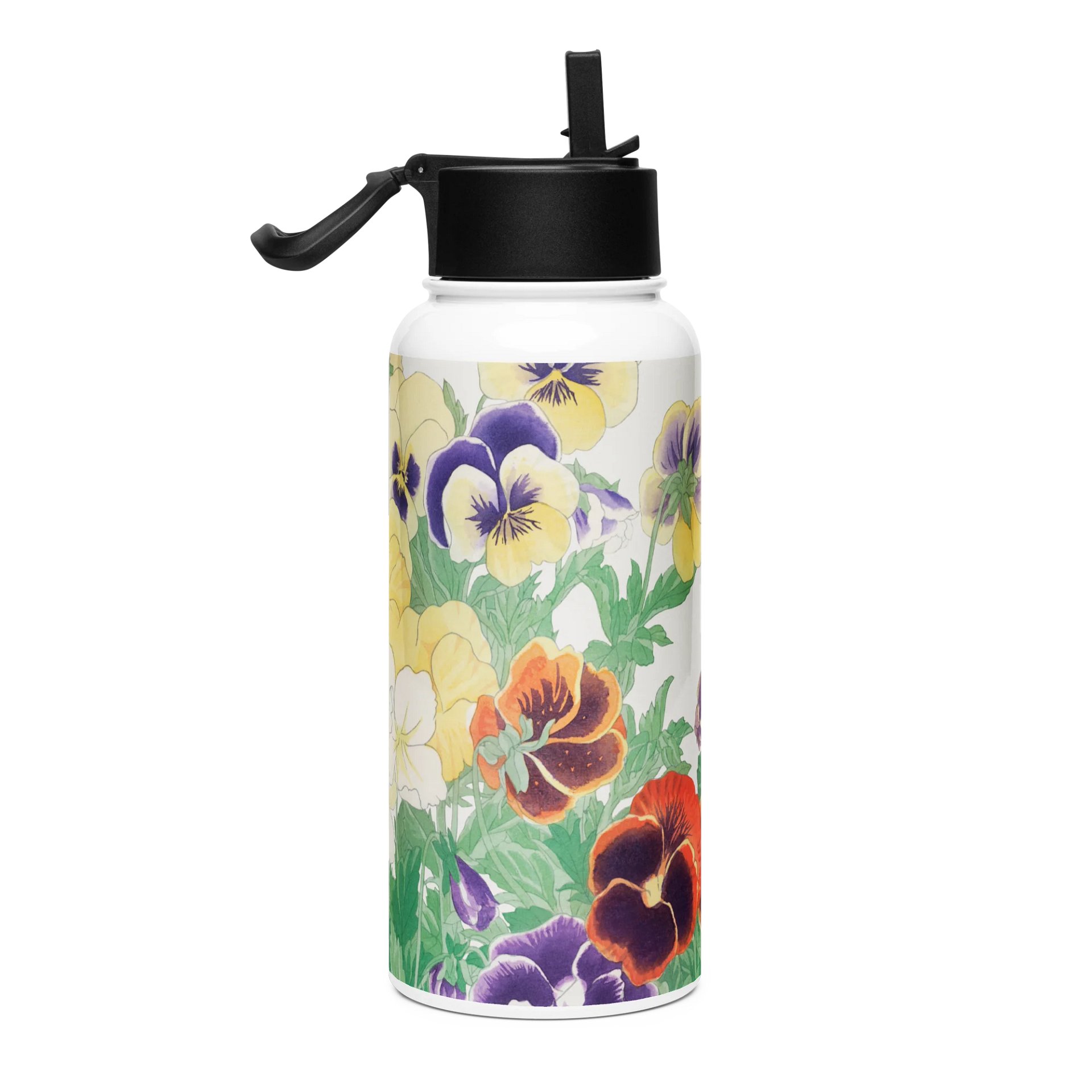 Pansy. 32oz. Stainless Steel Water Bottle product image (4)