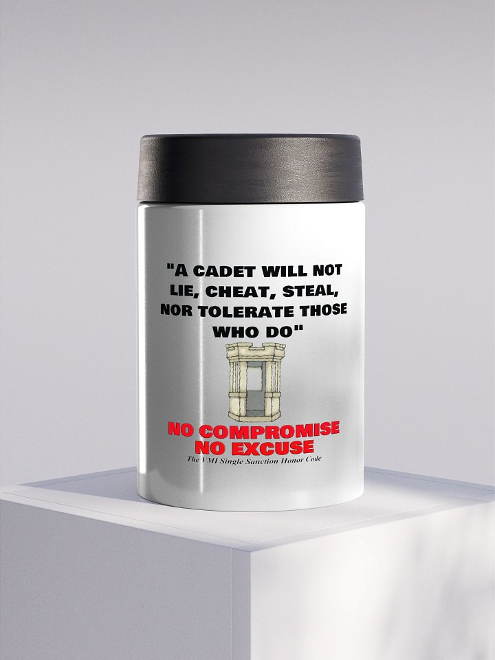 Honor Code Stainless Steel Koozie product image (1)