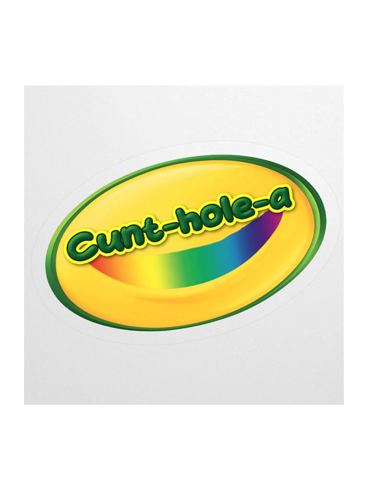 CUNT-HOLE-A STICKER (STICKER) product image (1)