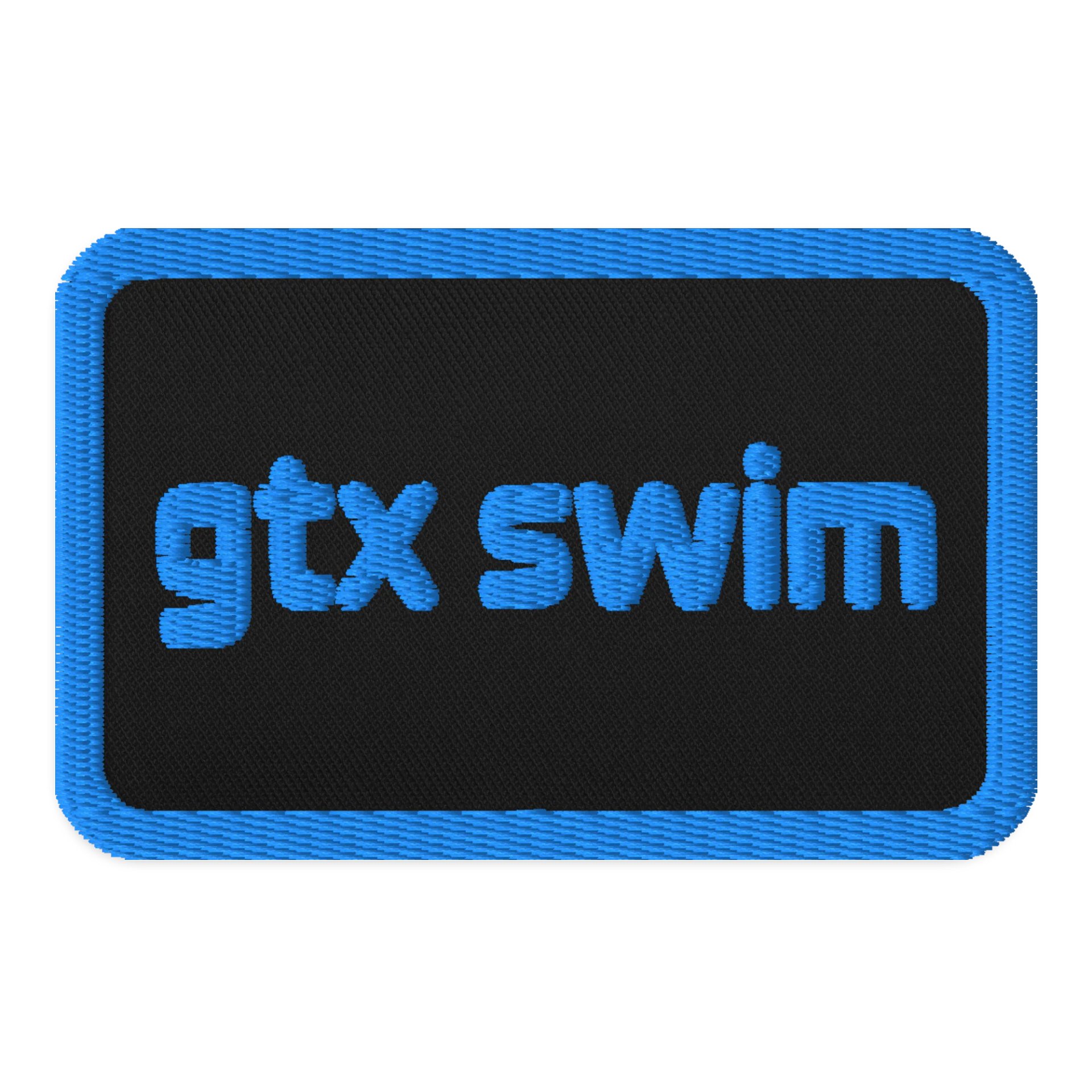 Patch - Rectangle - gtx swim text product image (1)