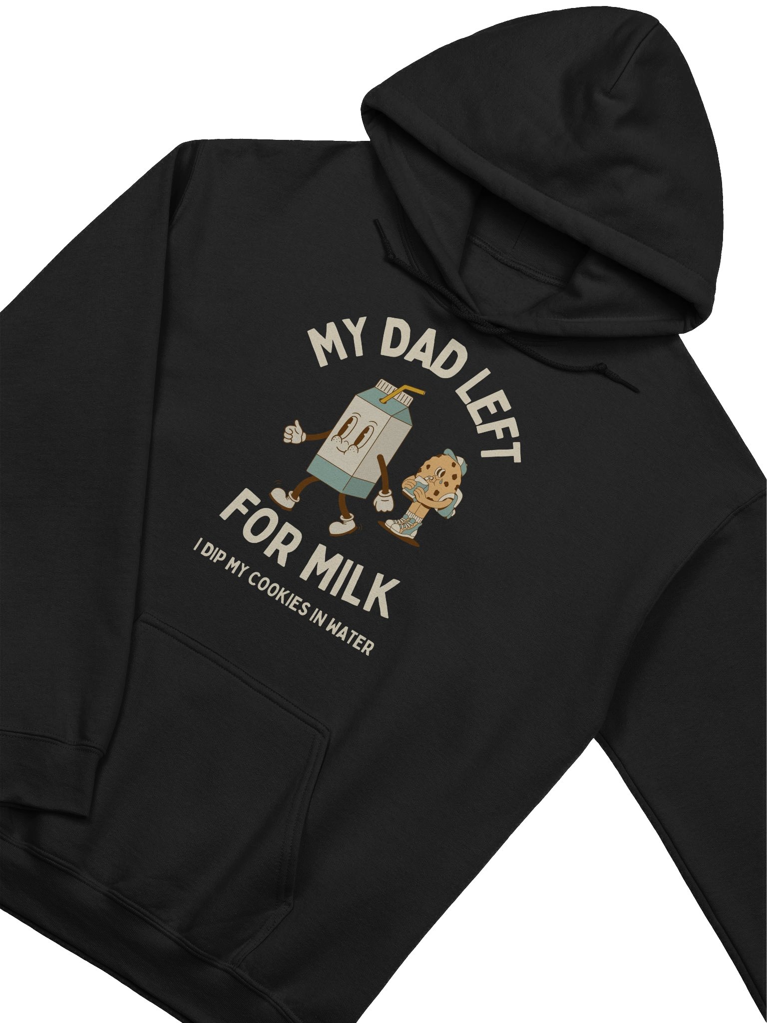My Dad Left For Milk Hoodie product image (3)