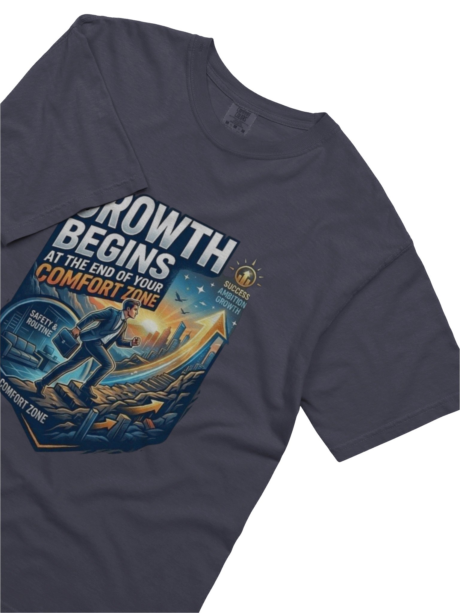 Comfort Zone Motivational Graphic T-Shirt product image (5)