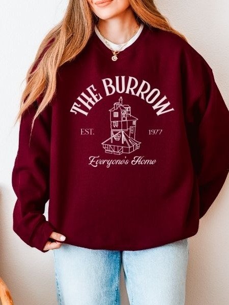 Burrown Cozy Fall Minimalist Sweatshirt product image (10)