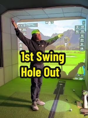 One way to start your stream!  #golf #golftok #golfsimulator #golfsim #manifesting @GolfSimLeagues 
