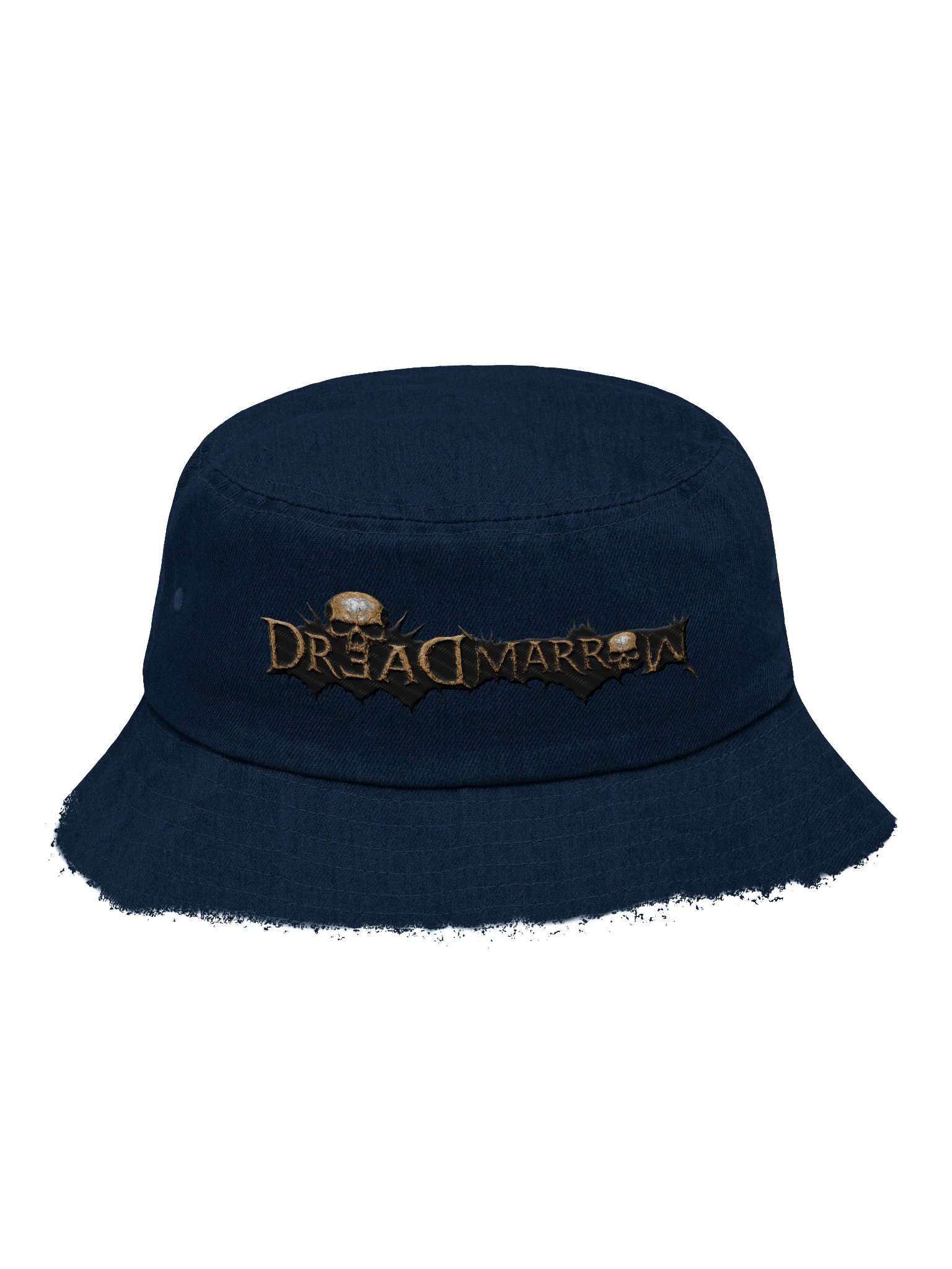DR3ADMARROW Distressed Denim Bucket Hat product image (1)