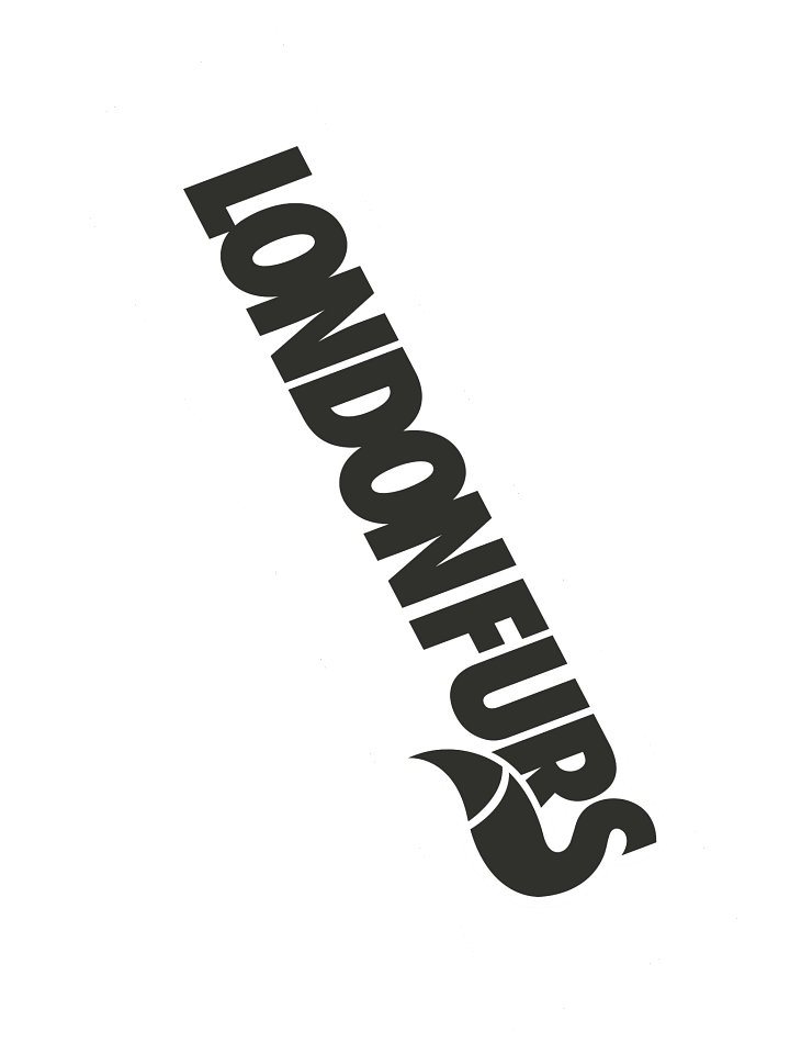 LondonFurs Logo Black - Sticker product image (2)
