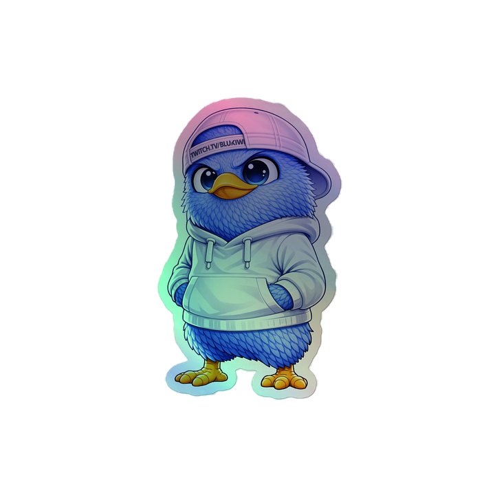 Kiiwi Hoodie Holo Sticker product image (2)