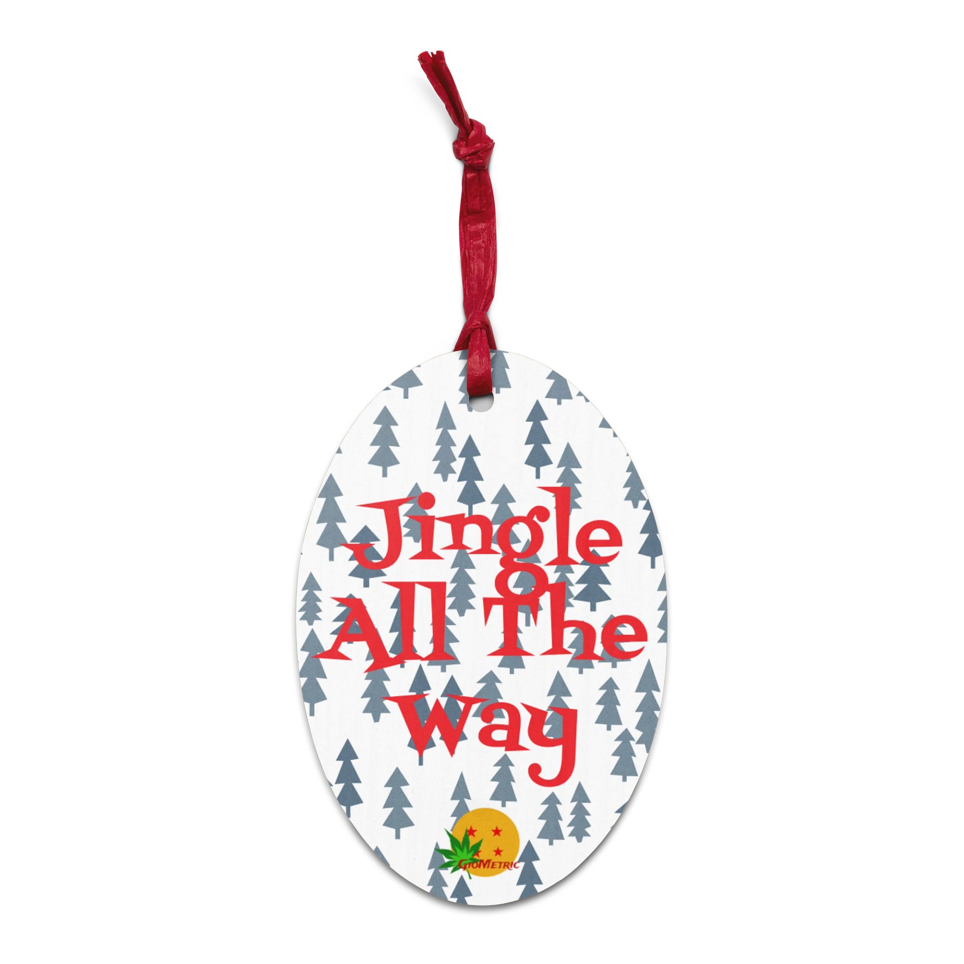 Jingle All The Way Ornament product image (1)