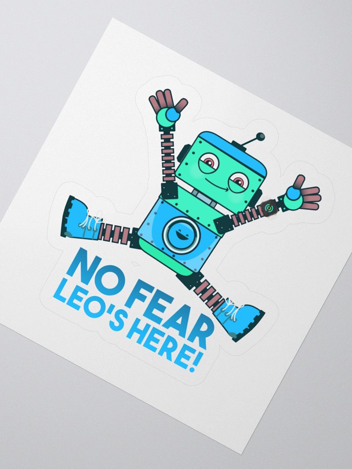 No Fear, Leo’s Here! – Sticker product image (4)