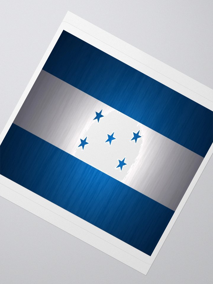 Honduras Flag Sticker | Coat of Arms Design | Durable Vinyl | 3 Sizes product image (6)