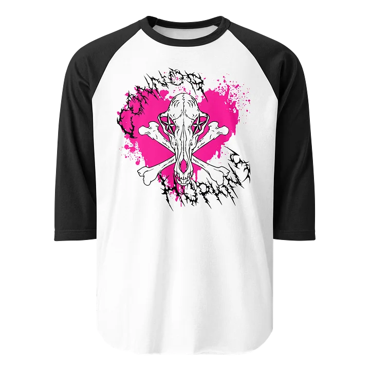 Skull Yeah Baseball Tee product image (1)