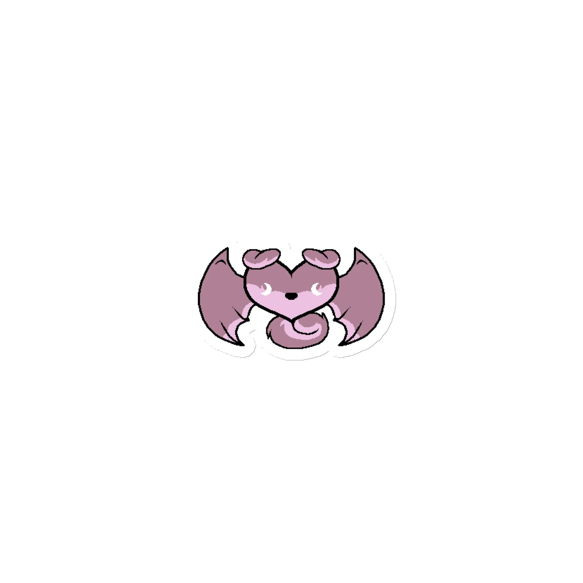 "Huffin' Haunts" Pixel Logo Magnet product image (1)