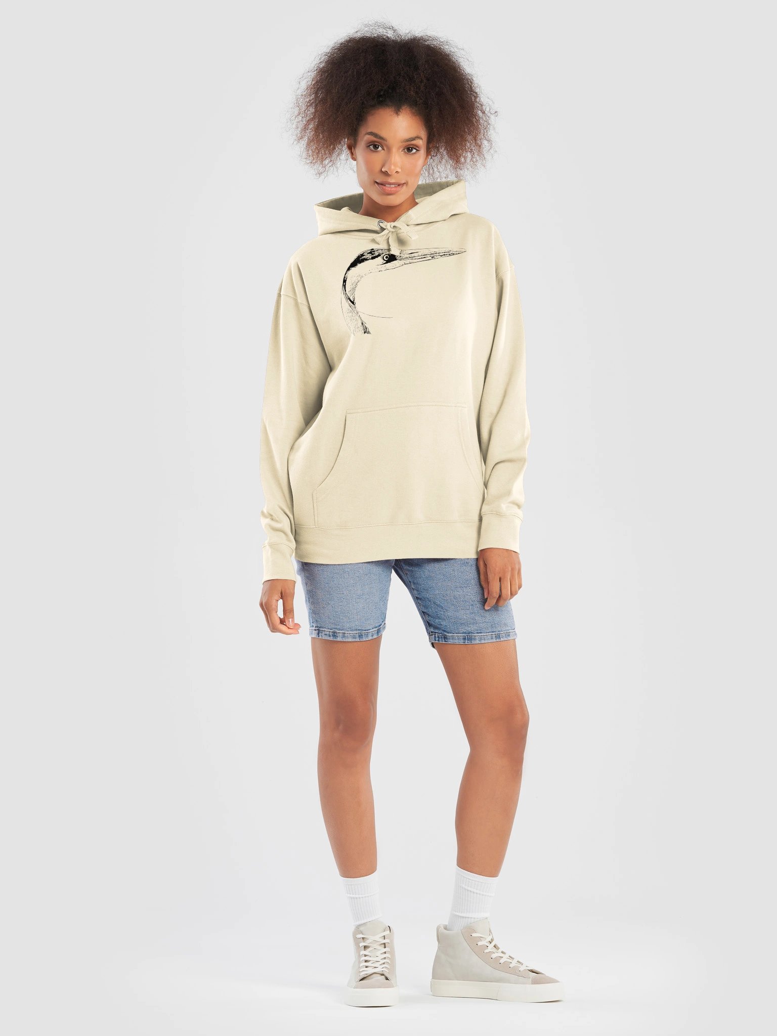 Great Blue Heron Premium Hoodie product image (47)