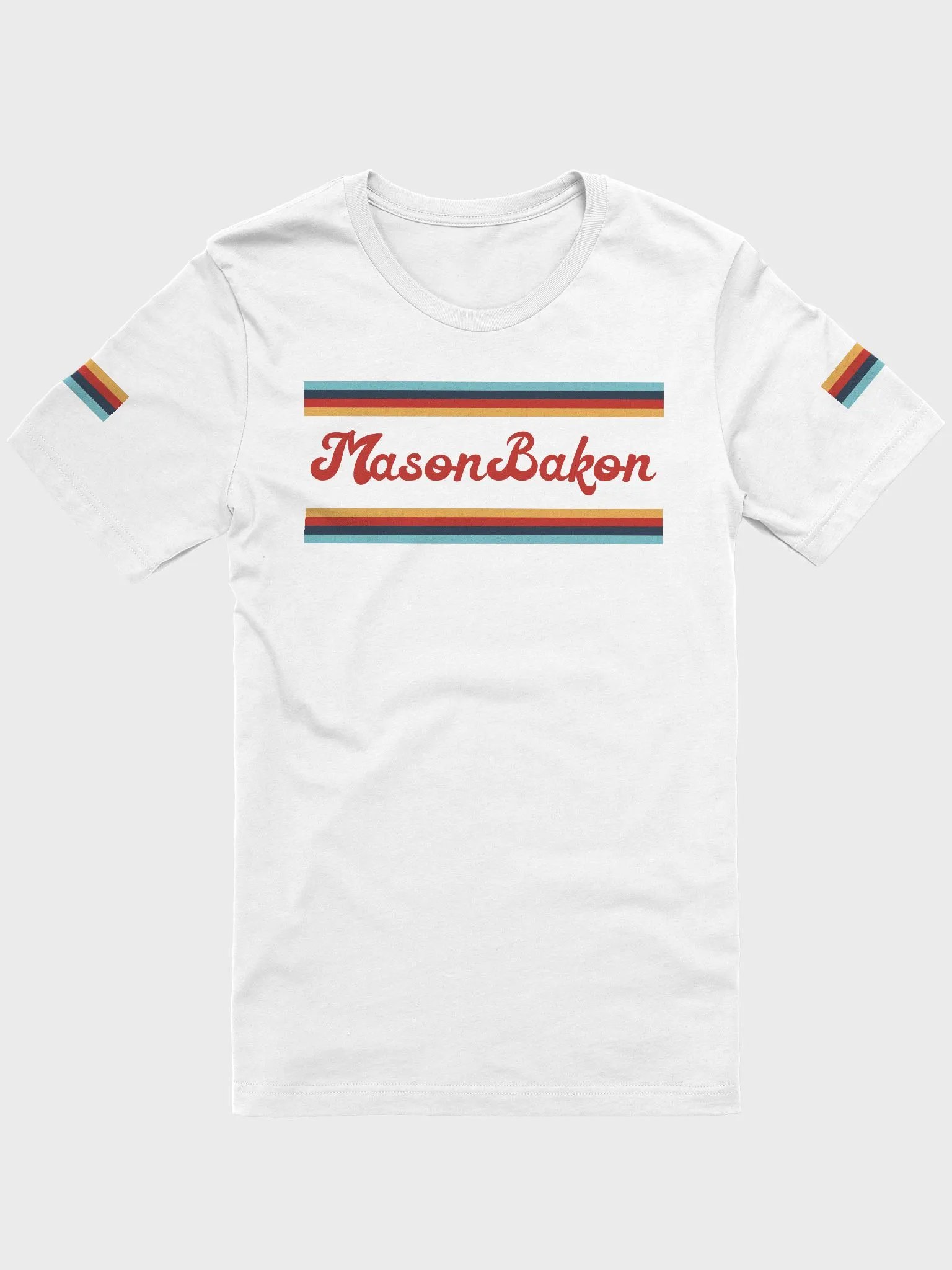 White Stripe T-Shirt product image (1)