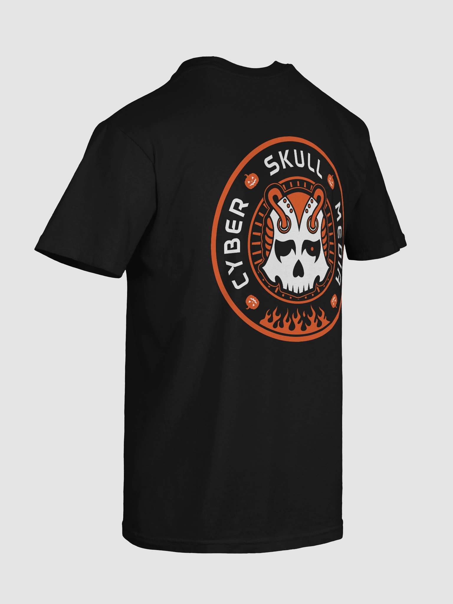 Copy of Cyber Skull Halloween 2025 Logo Tee v2 (Premium) product image (10)