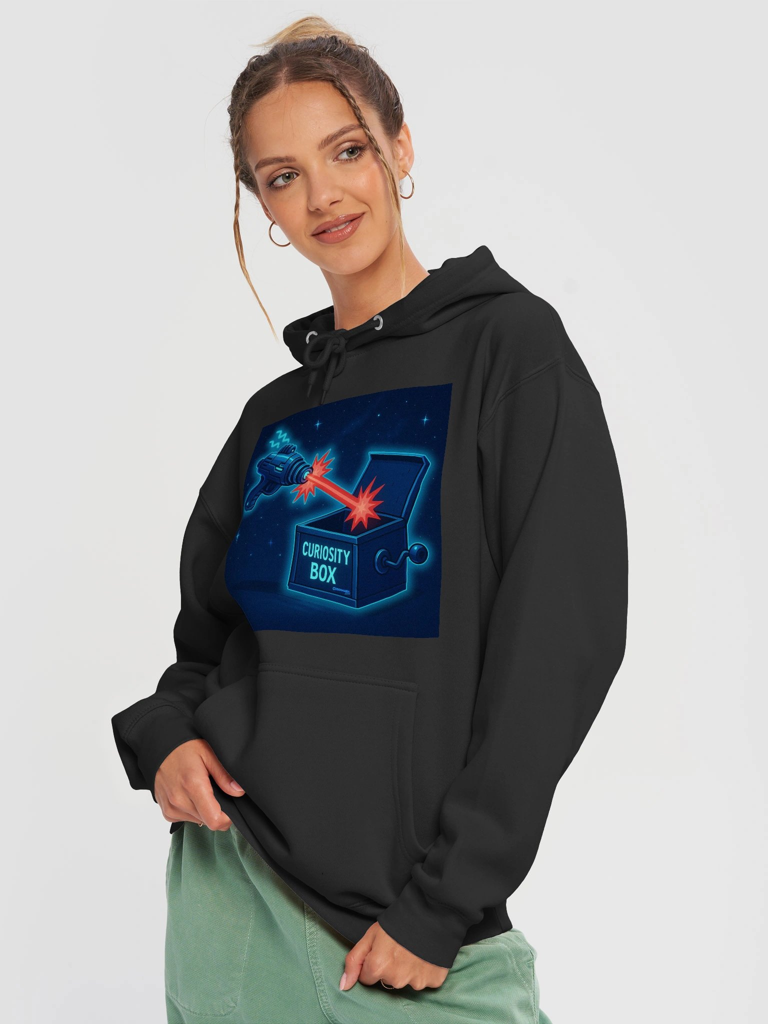 Curiosity Box [Dark Mode] - Hoodie product image (10)