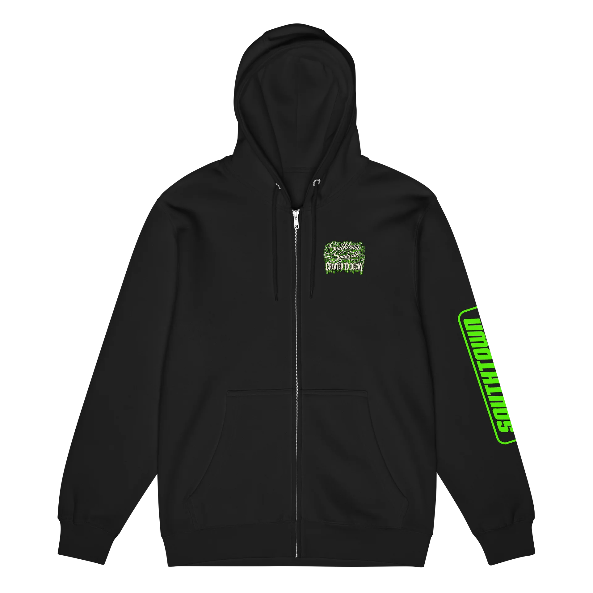 CREATED TO DECAY zip up product image (6)