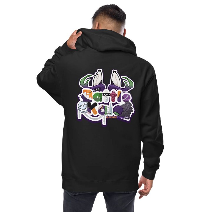 "Ultimate Final Girl" Embroidered Zip-Up Hoodie product image (1)