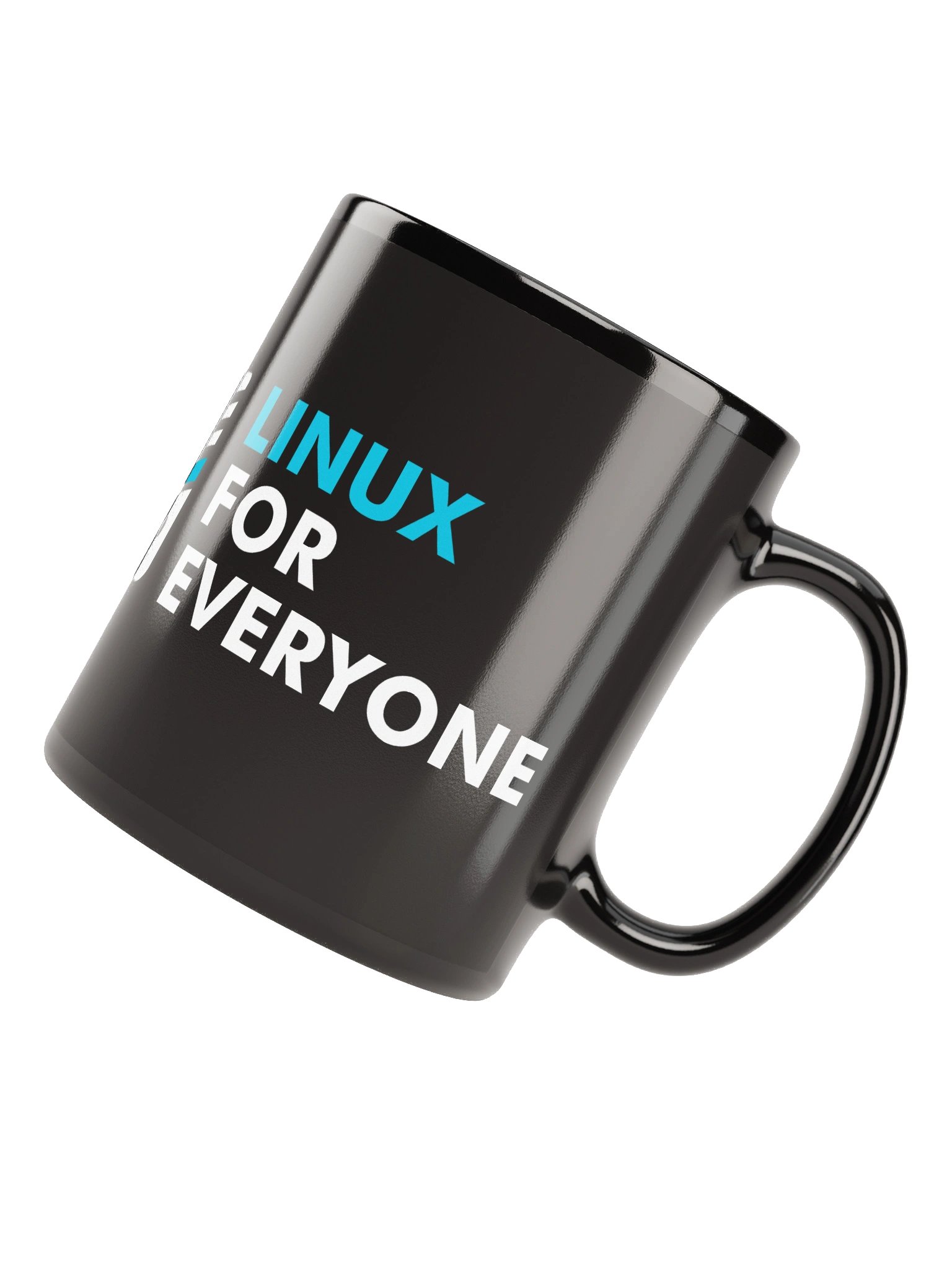 L4E Classic Mug: Aqua Dark Mode v2 product image (4)