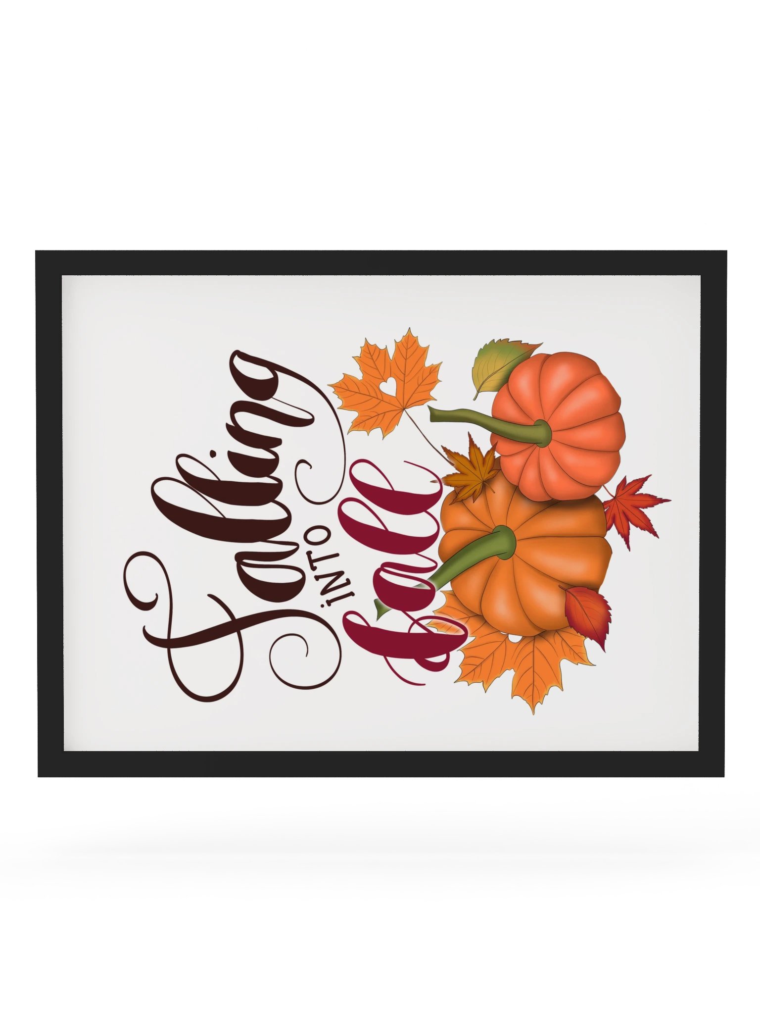 Peace Within Falling Into Fall Framed Poster product image (16)