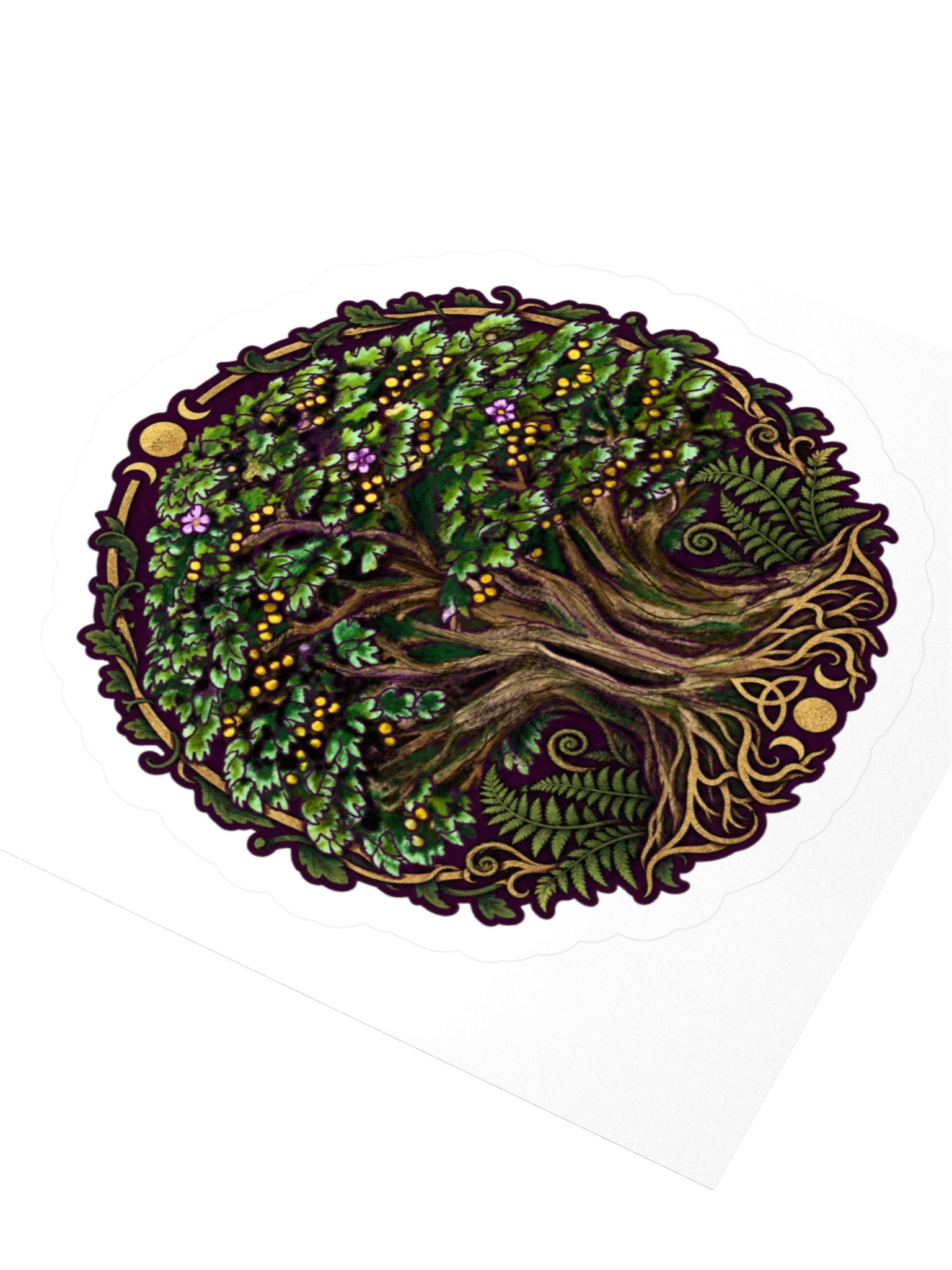 Celestial Tree Kiss Cut Sticker product image (8)