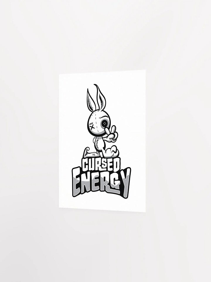 Cute & Creepy "Cursed Energy" Voodoo Doll Poster product image (10)