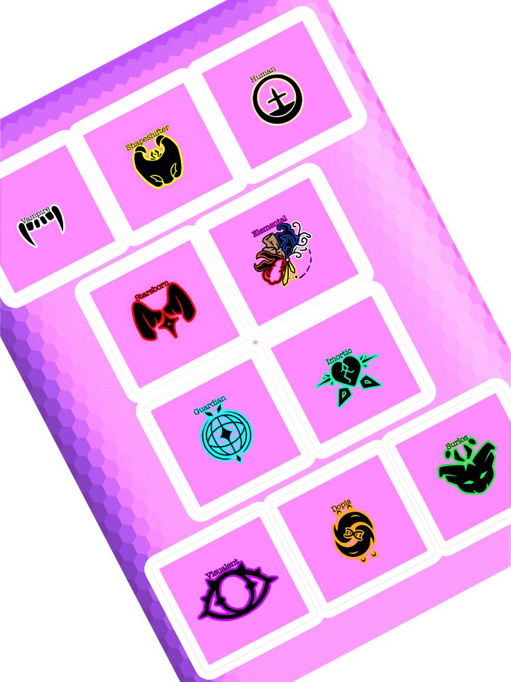 Races Kiss-Cut Sticker Sheet product image (1)