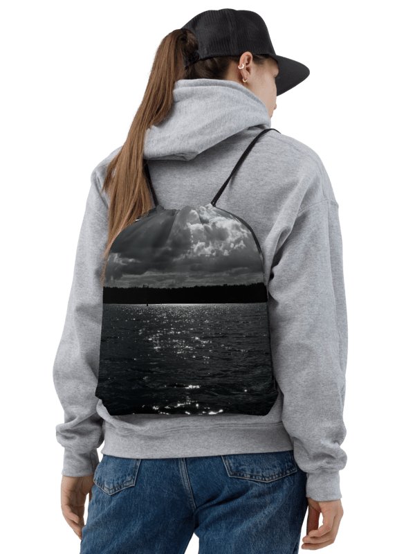 Drawstring bag - Sunlight glitters on the water´s surface product image (2)