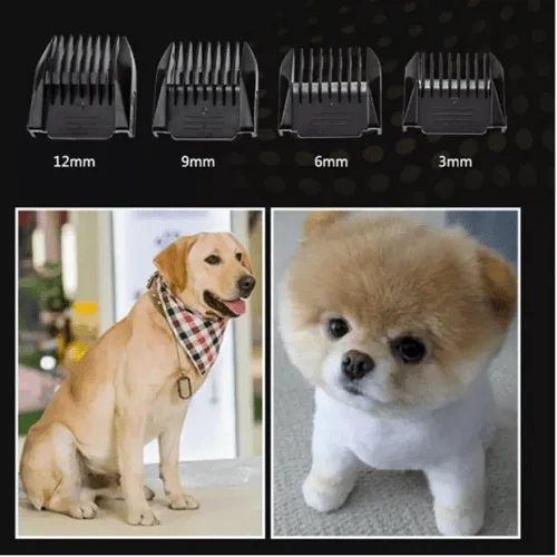 Cordless Rechargeable Pet Grooming Clippers - Low Noise Cat & Dog Trimmer product image (9)