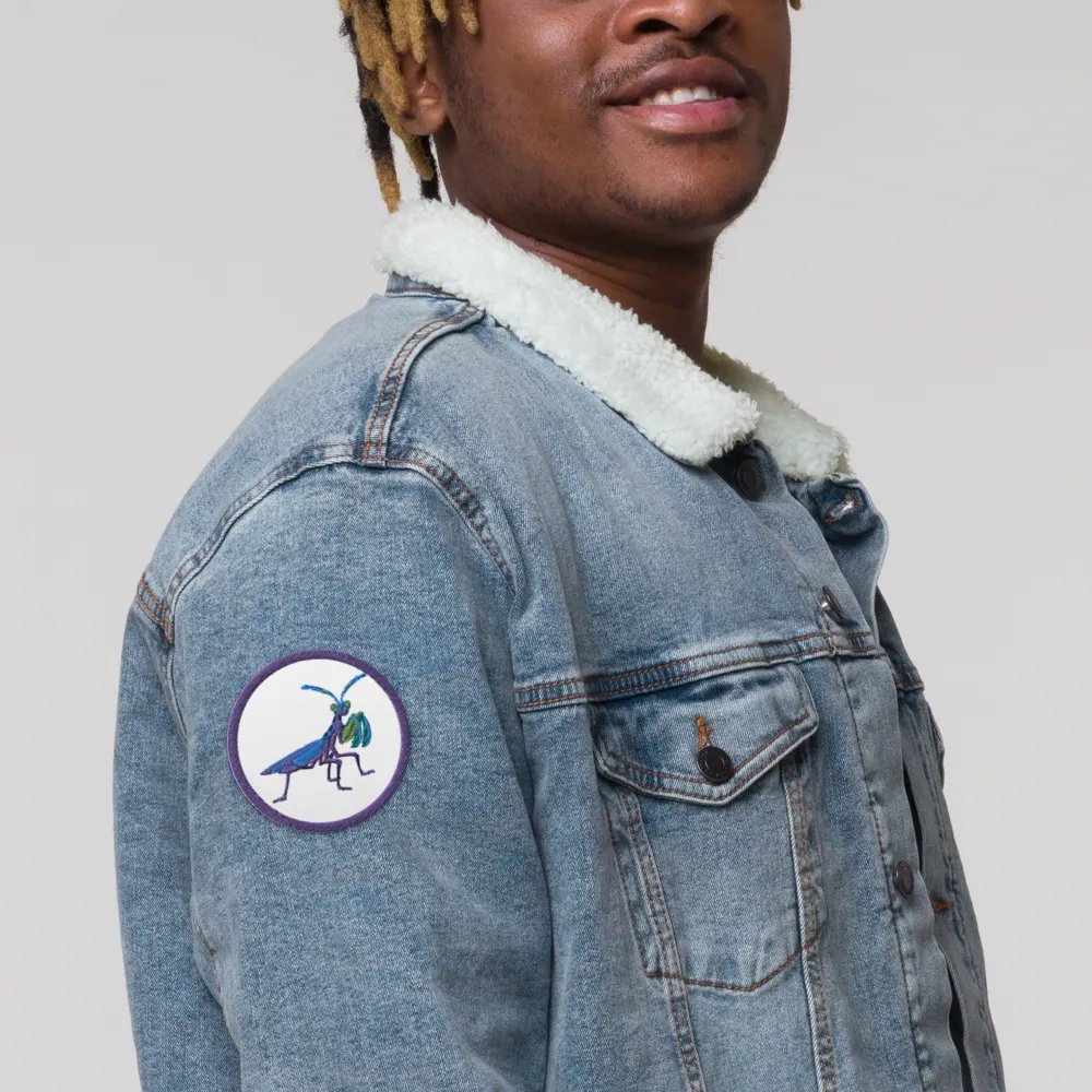 Praying Mantis Embroidered Patch product image (14)