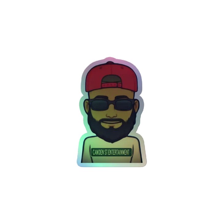 Camden St. Entertainment Holographic Sticker product image (2)