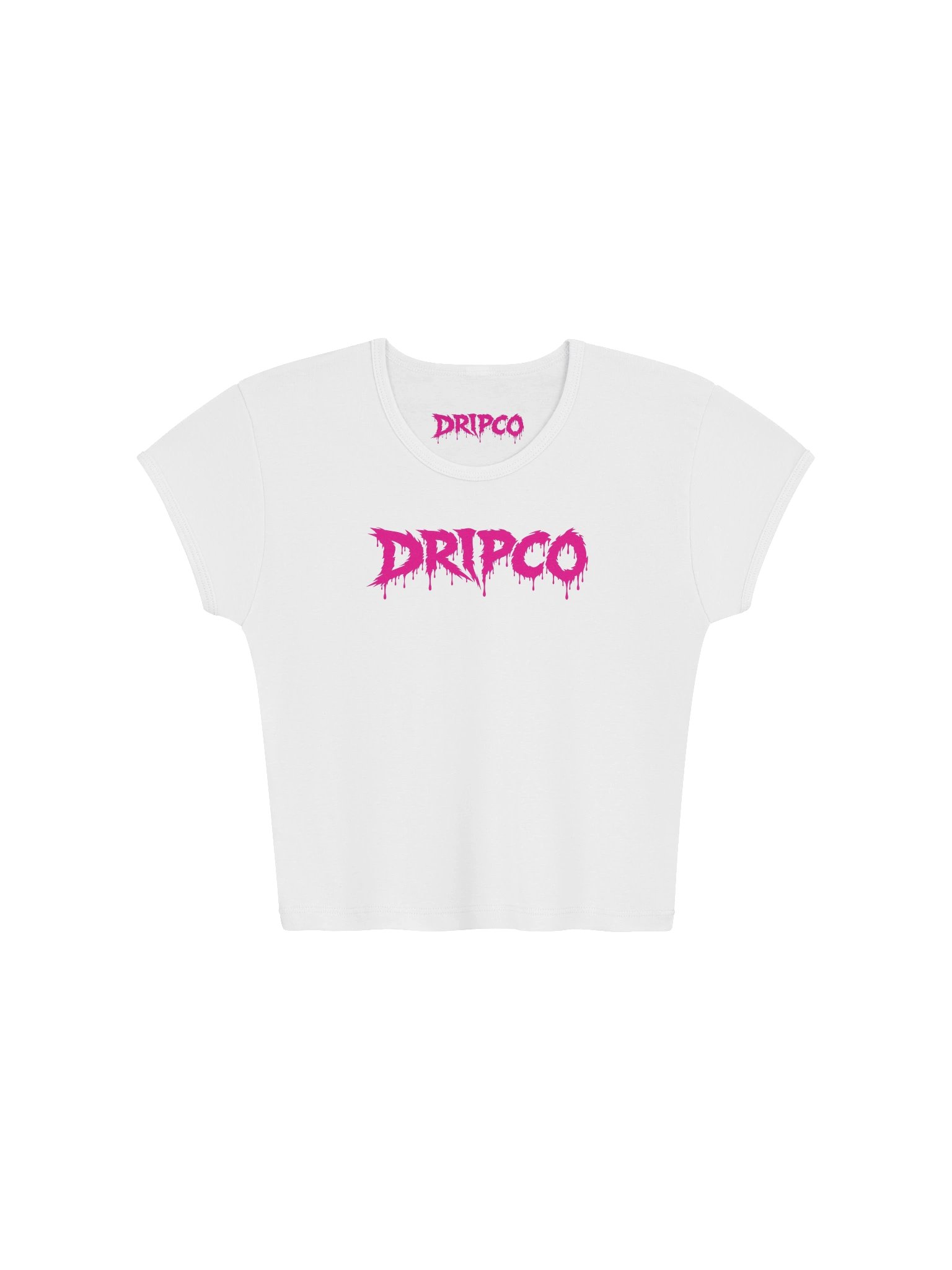 DRIPCO Pink Graffiti Baby Tee product image (17)