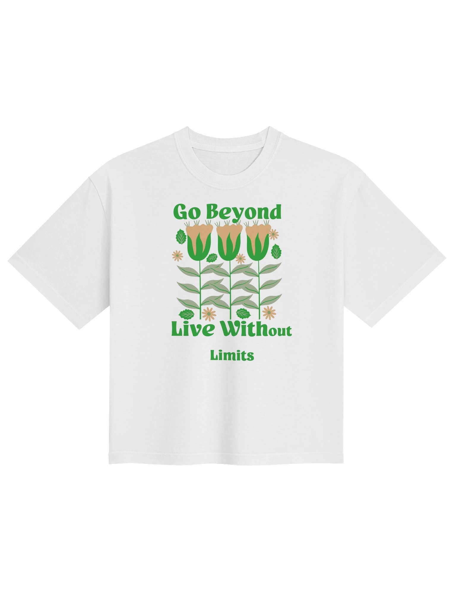 Go Beyond Limitless Floral Boxy Tee product image (19)