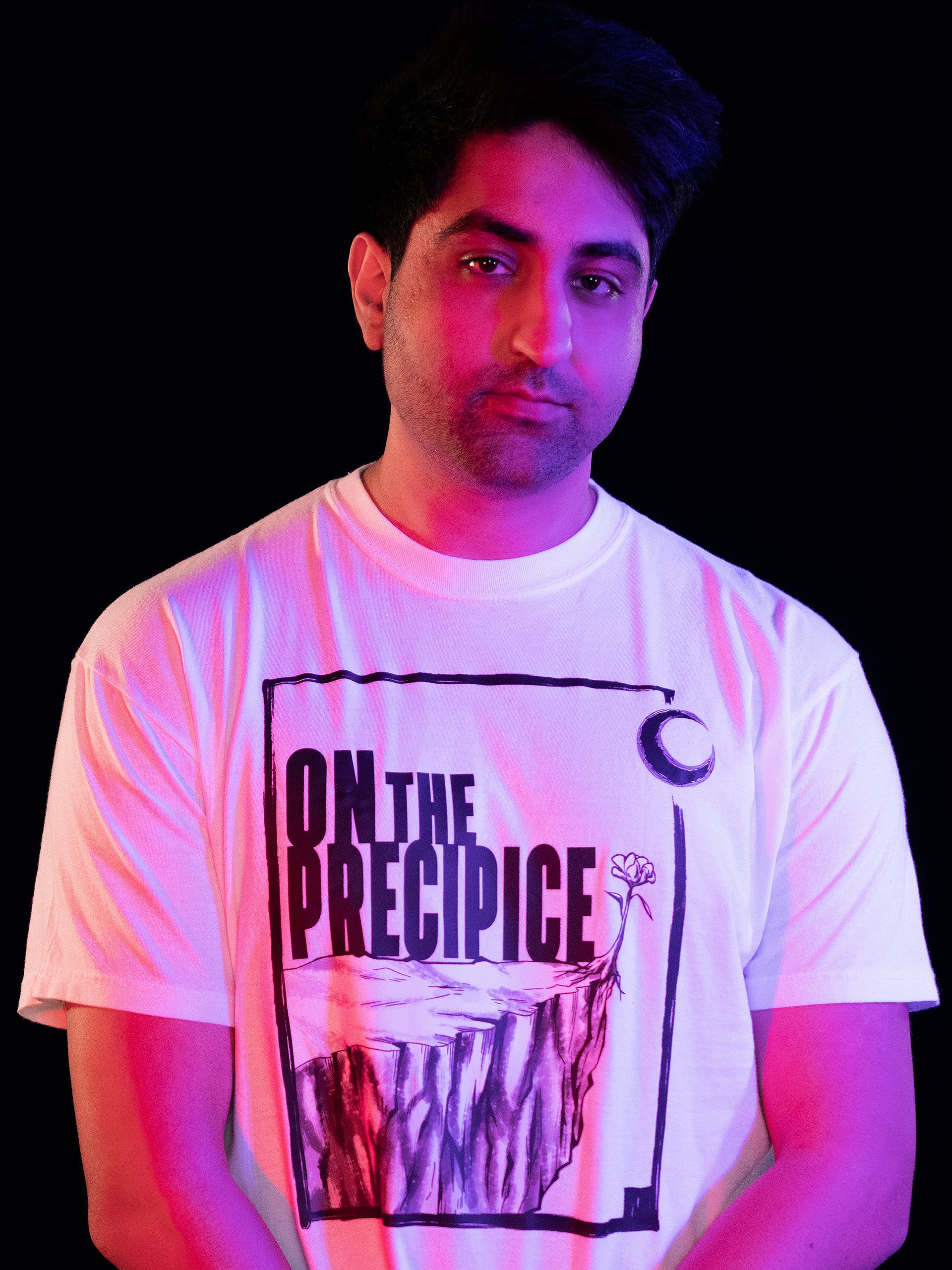 On The Precipice White T-Shirt product image (1)